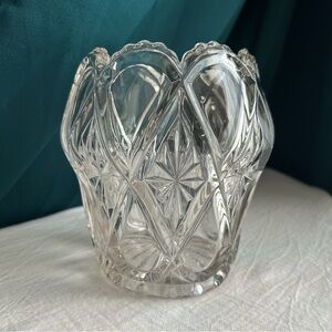 Antique Celery Vase Dalzell, Gilmore and Leighton Glass Arkansas Big Diamond No